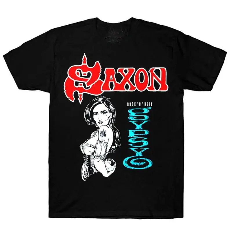Saxon Rock And Roll Gypsy T-Shirt