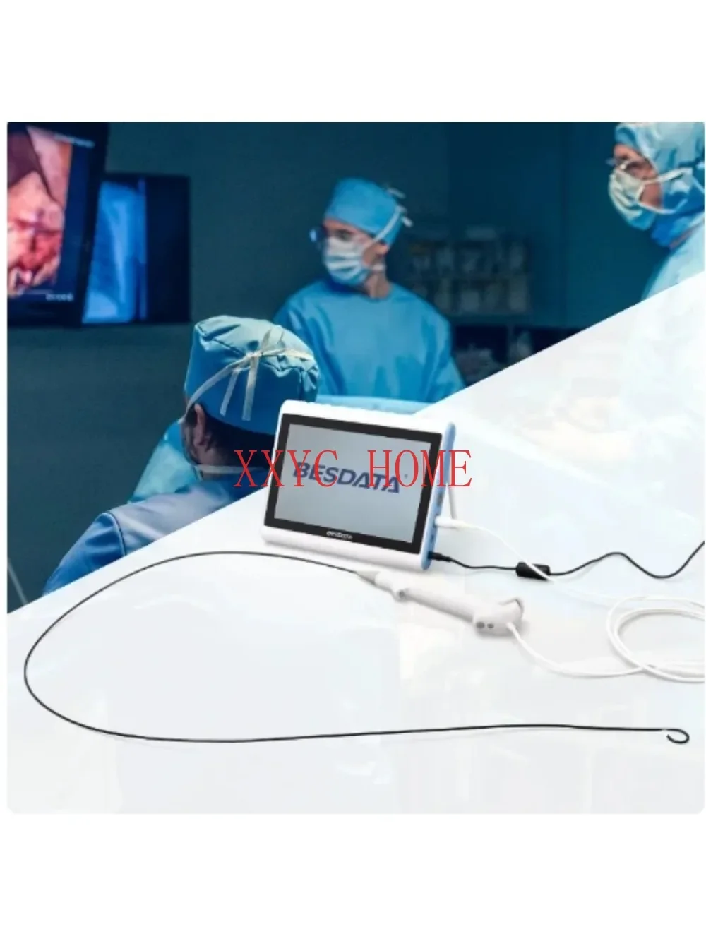 Flexible urology Digital Video Disposable Single Use urology set for diagnostic and therapeutic procedures