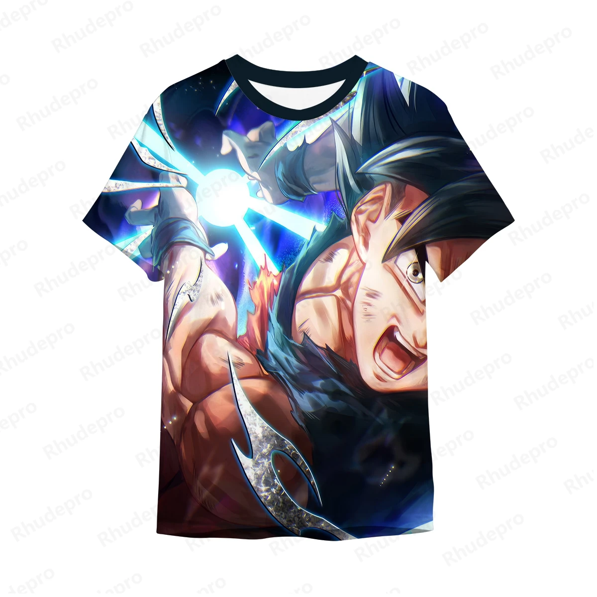 2024 Dragon ball Anime Men Clothing Men's T-Shirt Trend Shirts Children's Y2k Super Saiya Goku Vegeta Tops T-shirts Anime