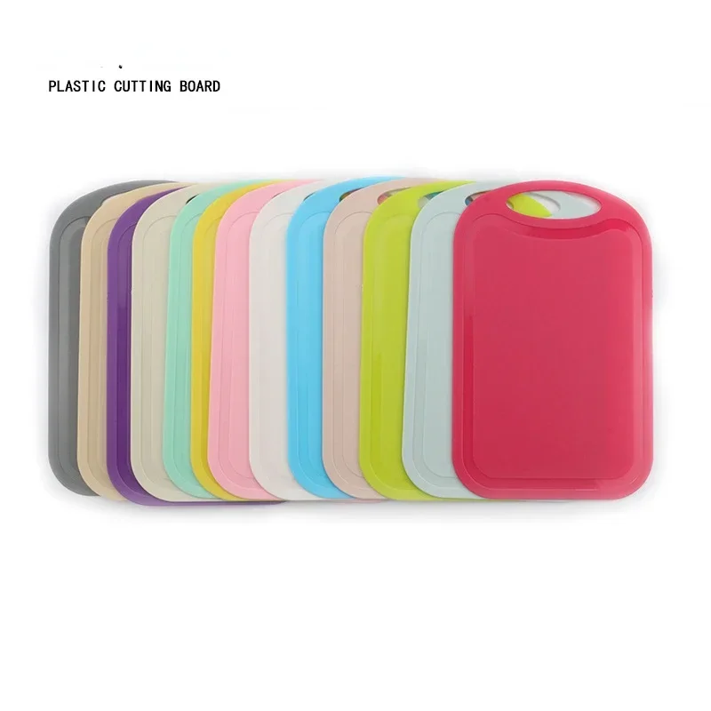 Nonslip Plastic Cutting Board Food Fruit Chopping Block Mat Kitchen Cook Supply Kitchen Cutting Boards Washable Chopping Board