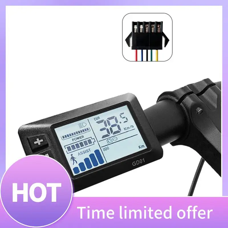 

ABXI Electric Bike 36V/48V 30A 750W 1000W 2 Model Sinewave Controller Ebike GD01 Display Ebike Conversion Kit Durable Easy To Us