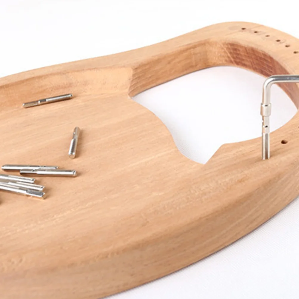 

4 Pcs Lyre Harp Tuning Peg Pin Nail Replacement Pegs Accessories for Professional Part