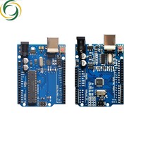 For UNO R3 Development Board ATMEGA328P CH340 / ATEGA16U2 Compatible For Arduino with Cable R3 Proto Shield Expansion Board