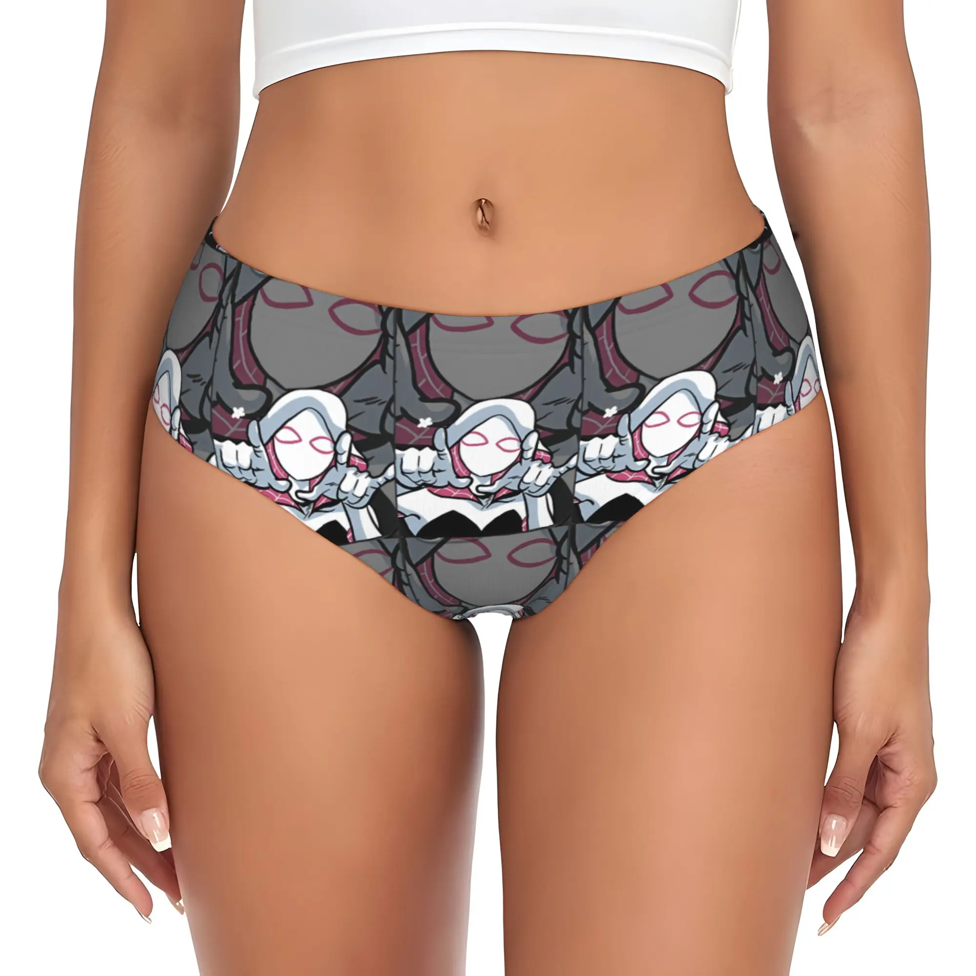 

Custom Women's G-Gwen Stacy S-Spiderman Panties Comfort Briefs Underwear