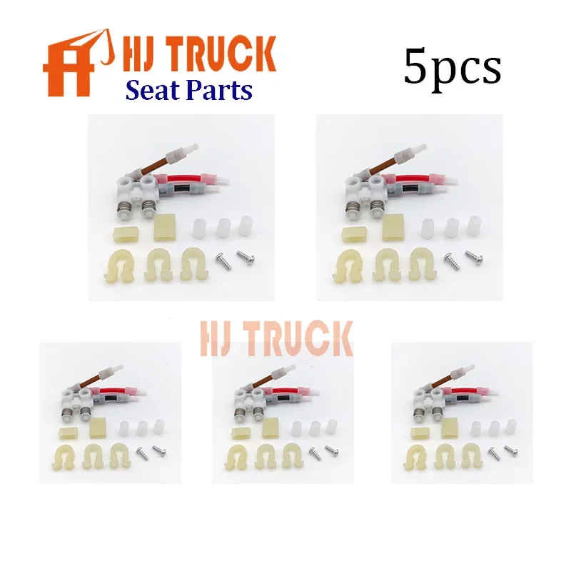 

5PCS 93162093 93161384 Truck Seat Valve Repair Kit for ivecoo isri seat spare parts isri seat control valve isri nts 6860/670