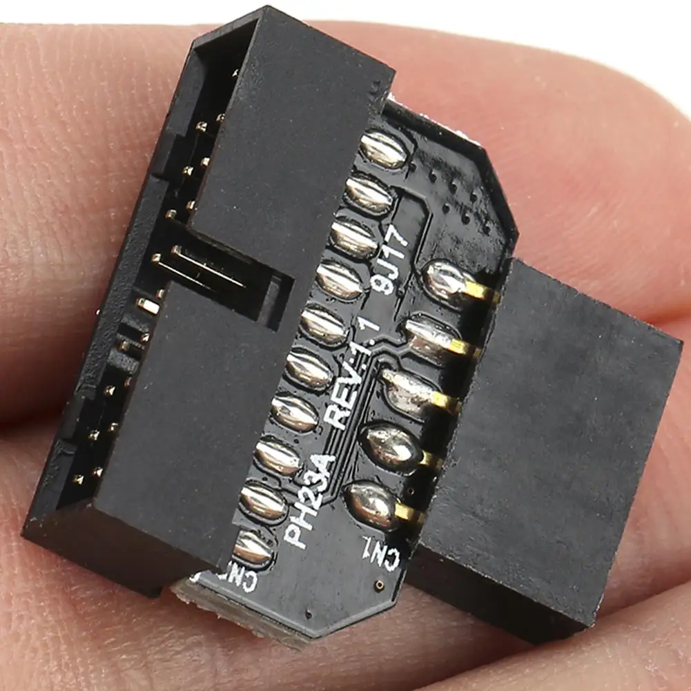 USB 2.0 to USB 3.0 19-Pin Adapter for PH23A Motherboard - Plug-in Connector image 4