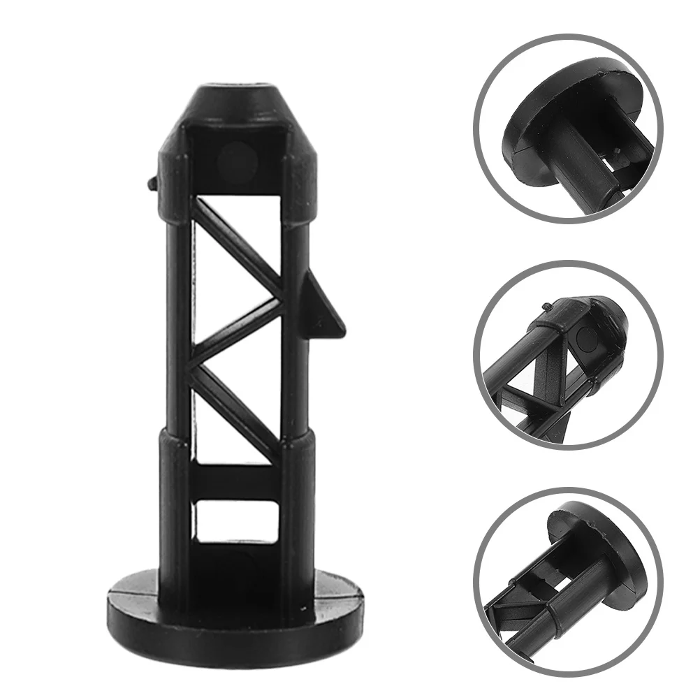 

4Pcs Trash Can Lid Hinge Pins Plastic Durable Wheeled Bin Lock Replacement Outdoor Garbage Lid Clips Bin Locks Wheeled