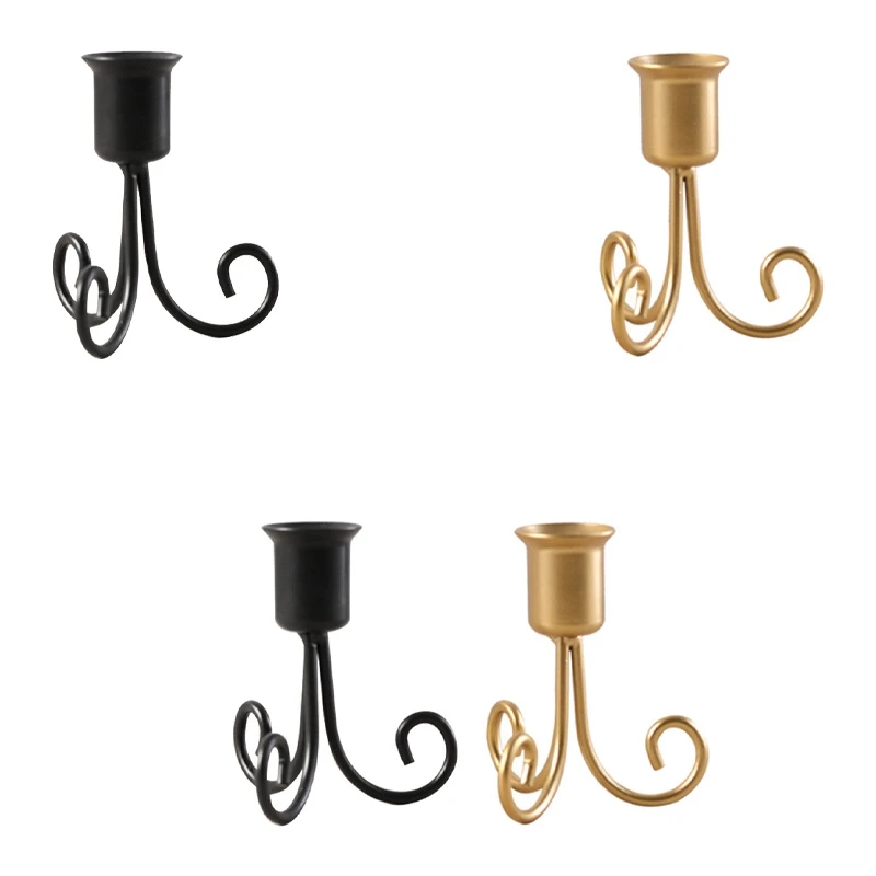 B+G Portacandele classico conico Portacandele per feste, matrimoni, San Valentino