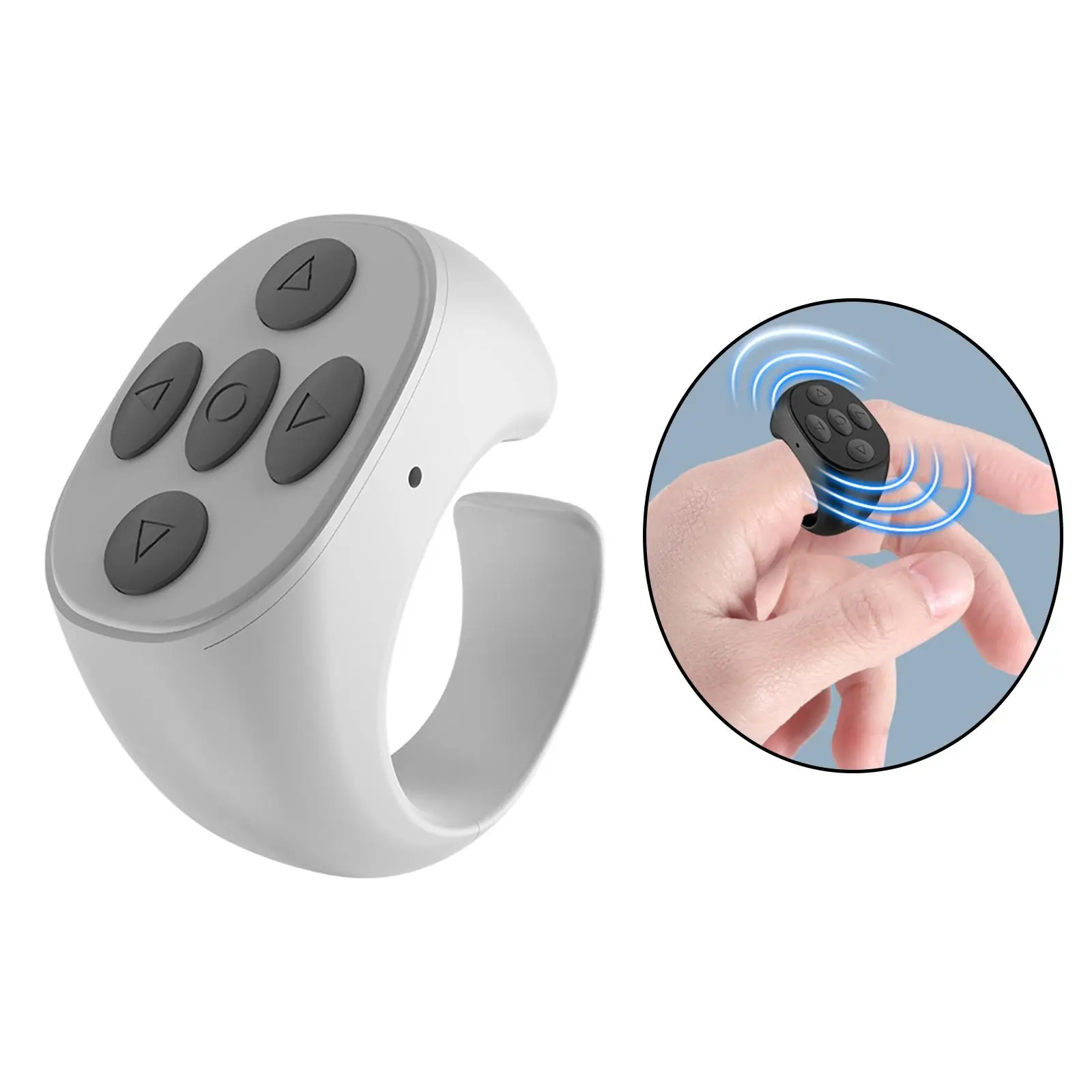 2x - وحدة تحكم حلقة التحكم عن بعد للهاتف لتحويل الصفحات لجهاز التحكم عن بعد