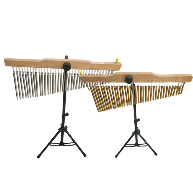 

Beautiful voice suit for performance instruments 36 sound made of metal and wood material wind bell