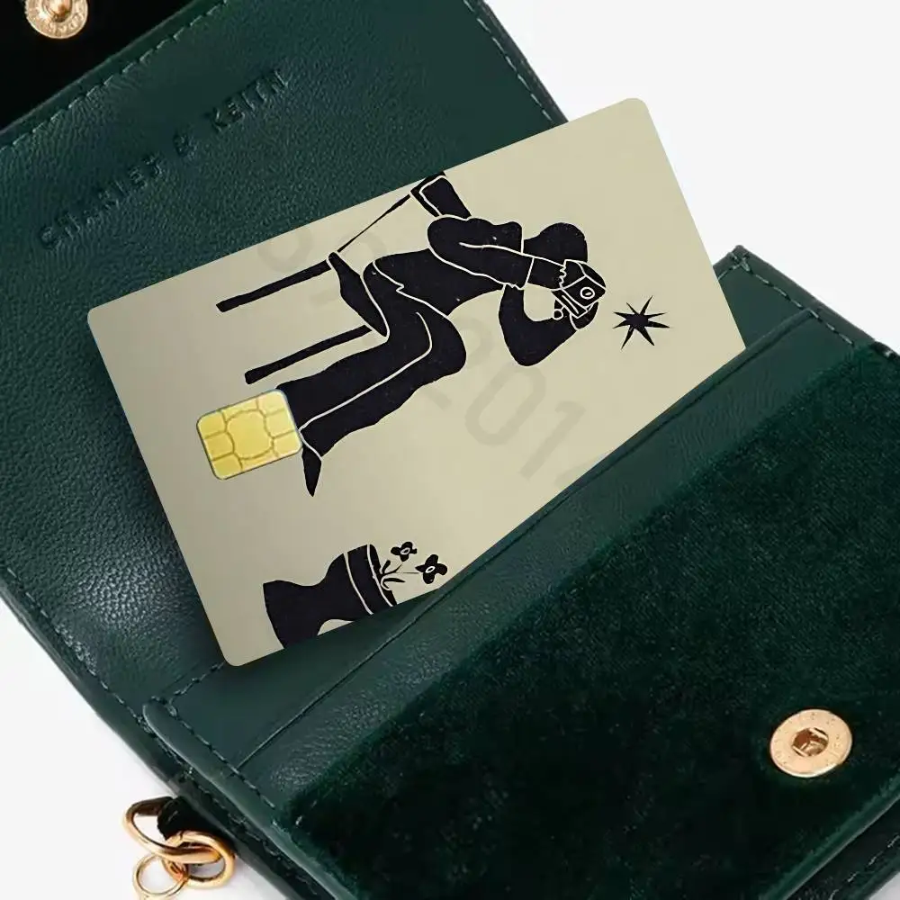 Y-Yorushika Band Japanese Credit Debit Bank Film Skin Sticker Front Cover