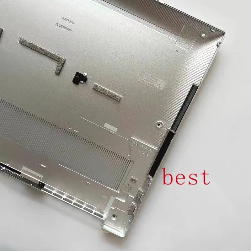 حافظة سفلية من الفضة ، غطاء D ، Dell XPS 15 9500 ، 0DWT74 ، جديد ، أصلي