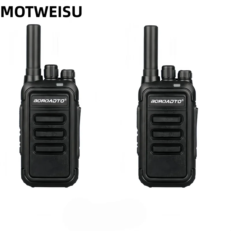 PMR446 Walkie Talkie 16CH License Free Two Way Radio USB Charging VOX Long Range Transceiver for Hotel Restaurant Security