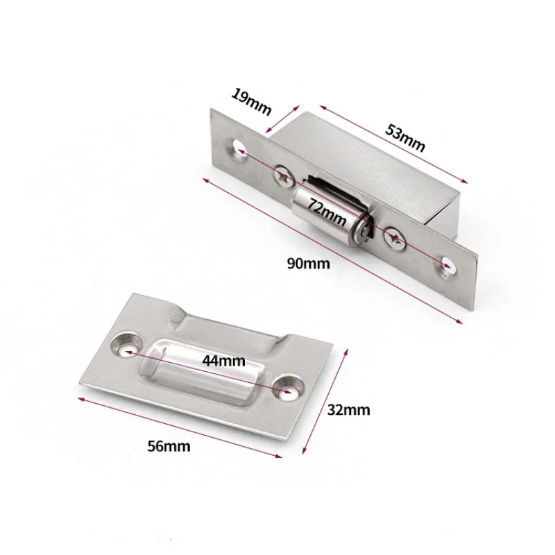 High quality invisible door hardware accessories stainless steel bead door stopper door obstruction home hardware