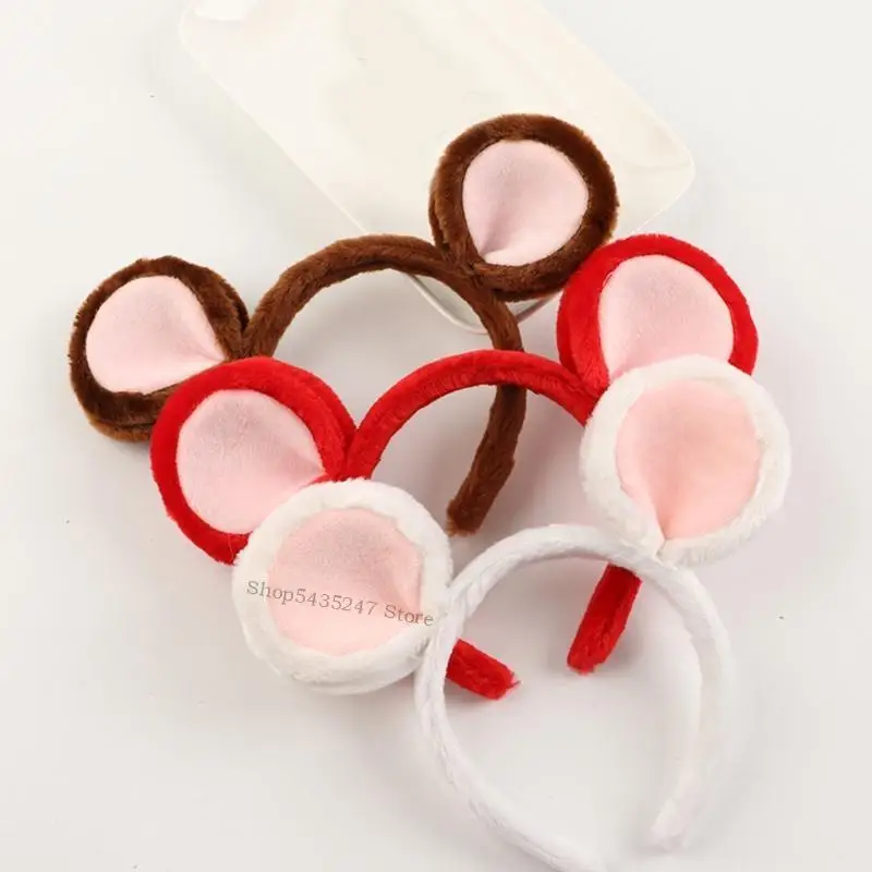 Nữ nữ hoạt hình mouses bằng áo dài cosplay party tóc hoop H7ef