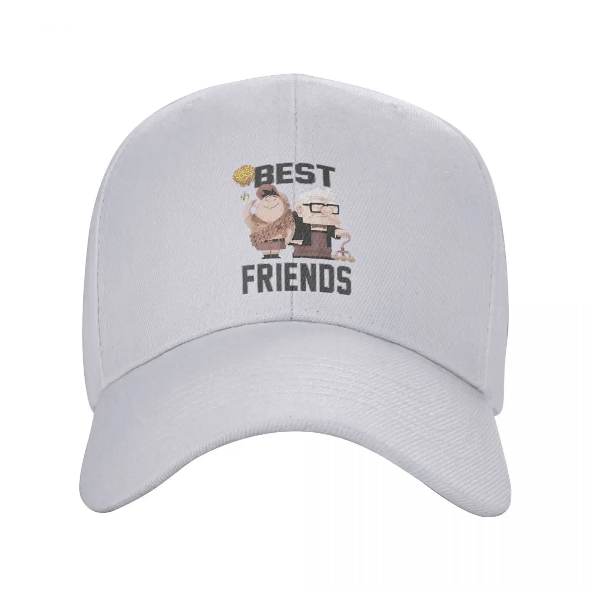 

Бейсбольная кепка Up Cartoon Russell & Carl Best Friends для взрослых в стиле хип-хоп, солнцезащитные кепки для папы, регулируемые кепки Snapback, солнцезащитные кепки, летняя шляпа