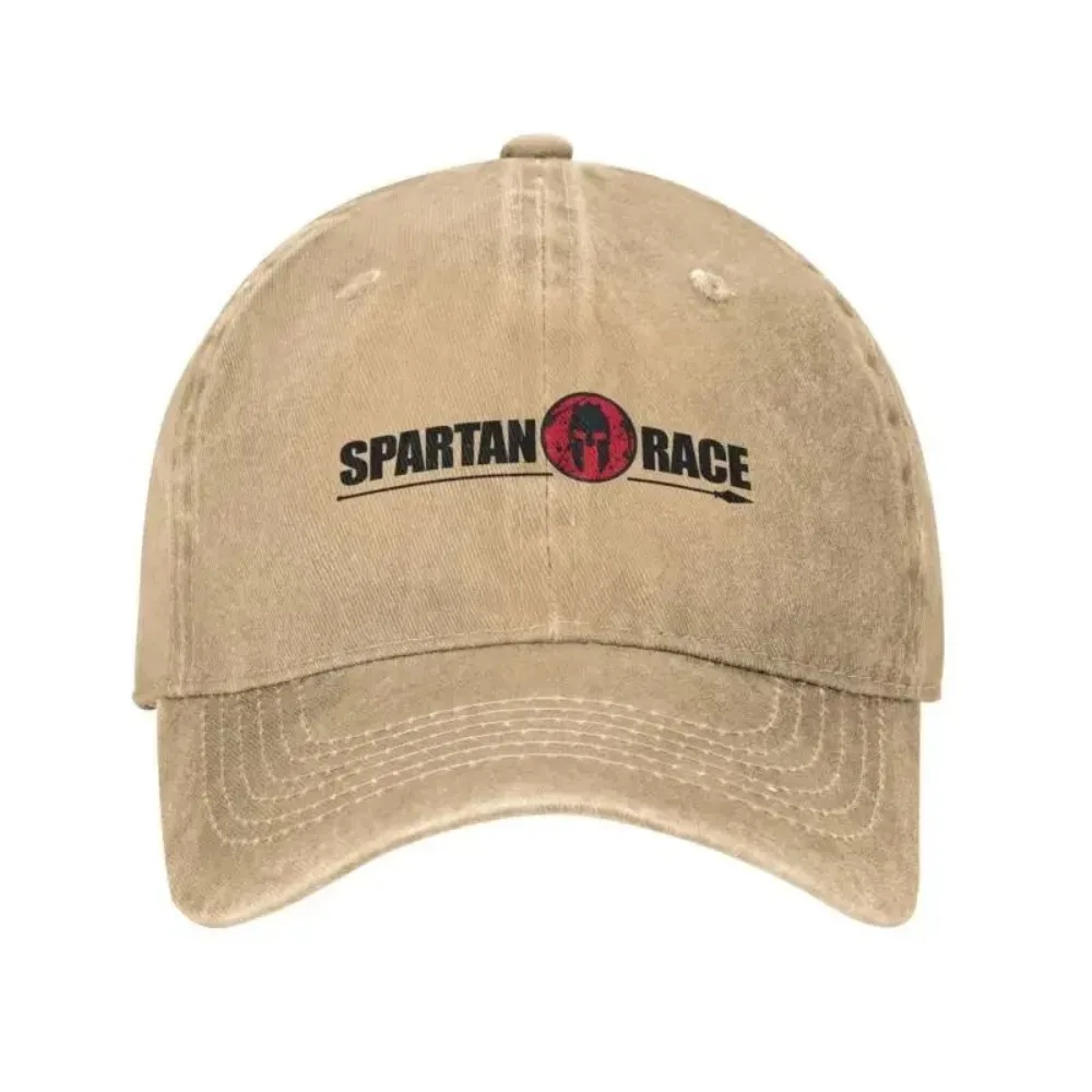 Gorra de béisbol personalizada de algodón Sparta Spirit Spartan Race Hip Hop hombres mujeres ajustable papá sombrero verano