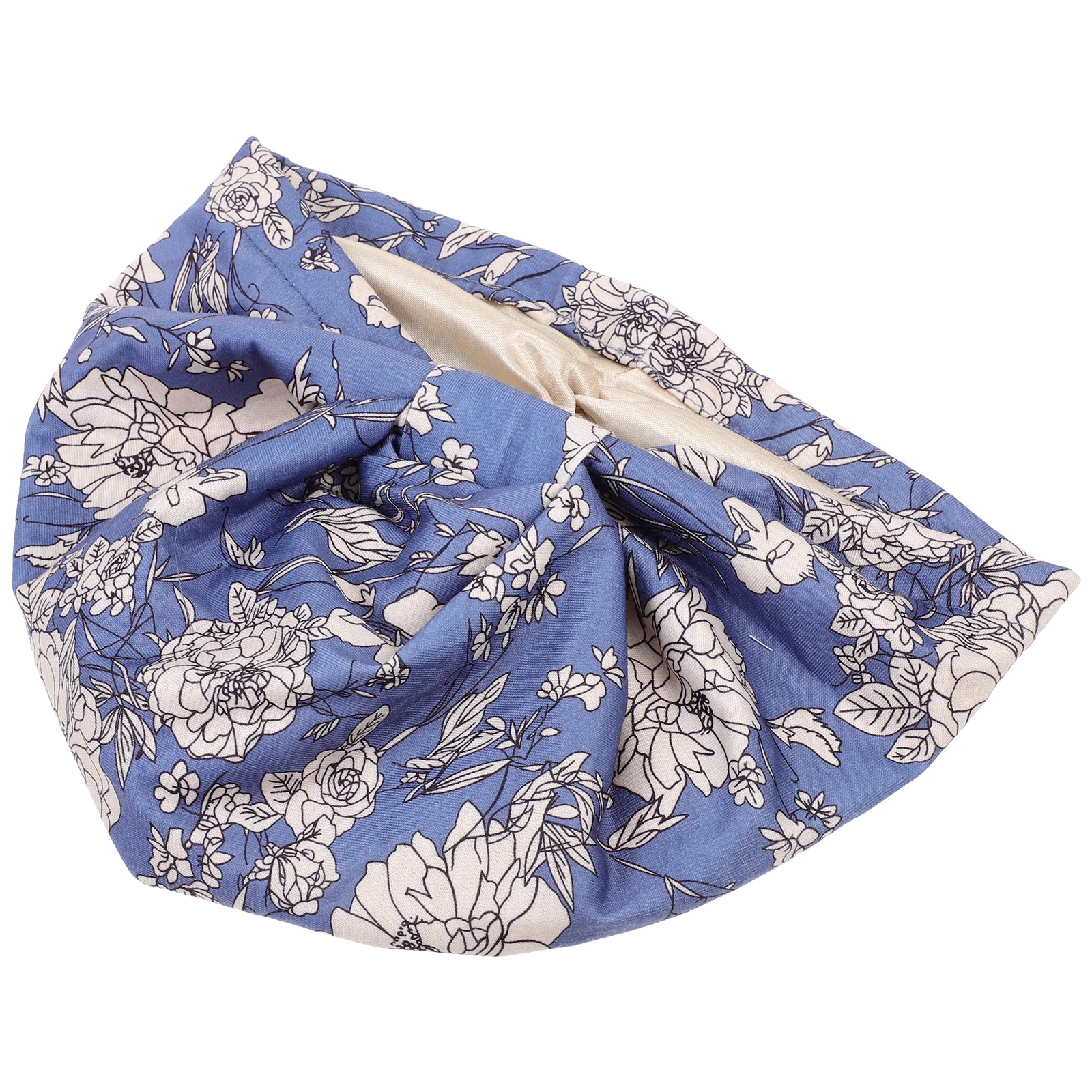 Portable Ethnic Style Turban Sleeping Hat Soft Durable Sleep Hair Protection Chemo Hat Adult Women Turban