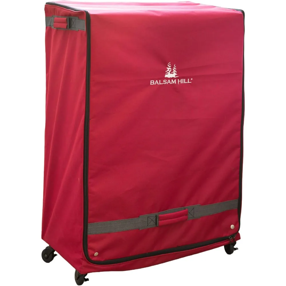 

Deluxe Rolling Ornament Storage Box 120 PCS Christmas Decor Organizer with Dividers Trays