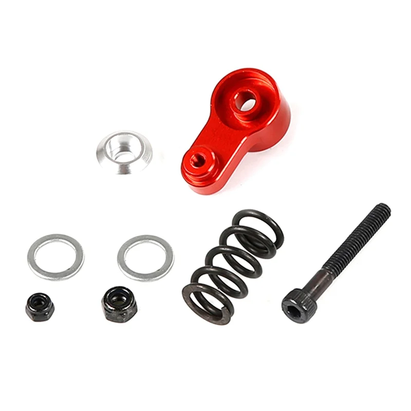 Per BAHA CNC Buffer in metallo Bilanciere Kit per 1/5 HPI ROFUN BAHA ROVAN KM BAJA 5B 5T 5SC Rc Parti di automobili,Rosso