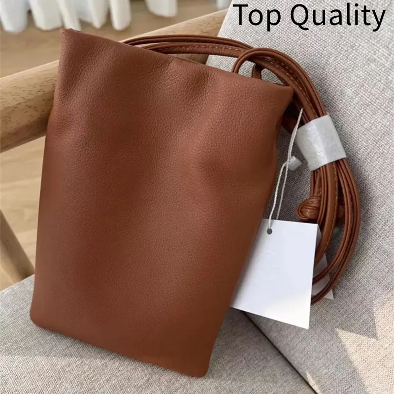 

2024 Women's Genuine Leather Shoulder Cross Bag Women's Portable Top Quality Mobile Phone Bag Shoulder Cross Bag