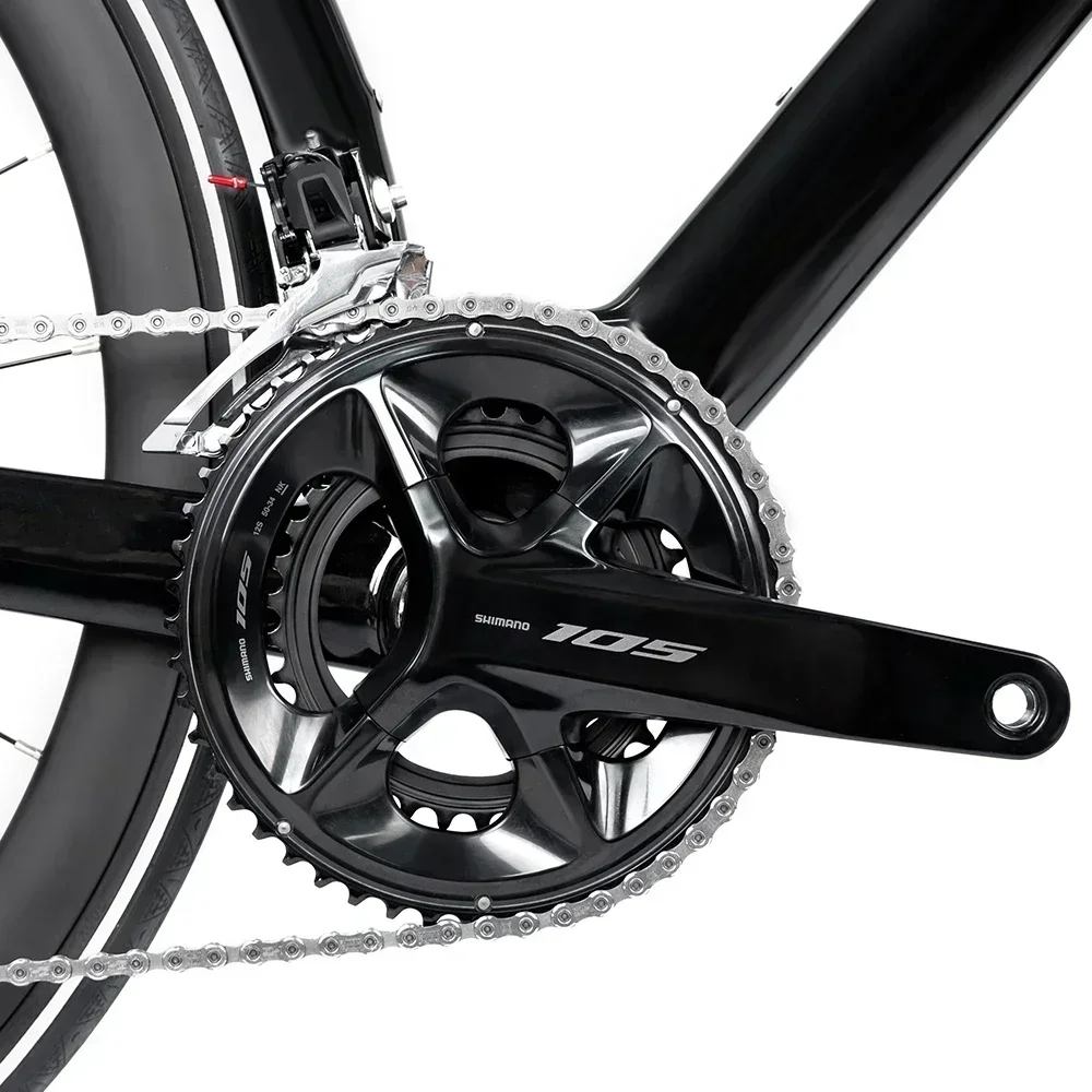 2025 تويتر جديد T8 105 عدة R7120-2 * 12S توجيه الكابل الداخلي R7070 زيت مكبح قرصي دراجة هوائية ألياف الكربون الطريق الدراجة #4