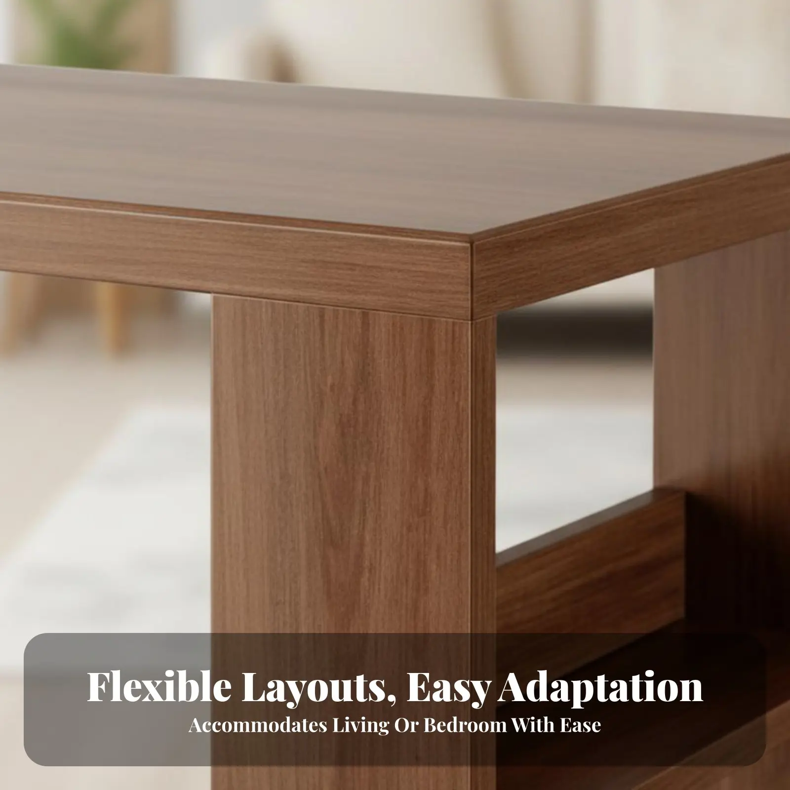 Corner-Shapedd Desk with Storage Single-Unit Multi-Functional Computer Table Sturdy Construction Adaptable Configuration