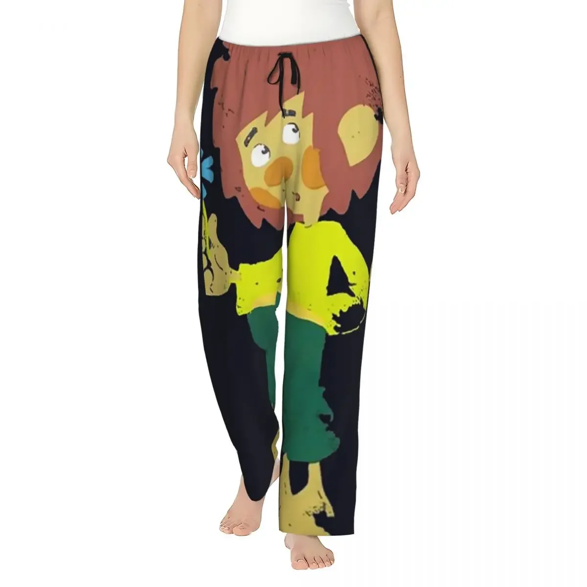 

Custom Pumuckl Blume - Figur 1983 Women Pajama Pants Lounge Sleep Sleepwear Bottoms with Pockets