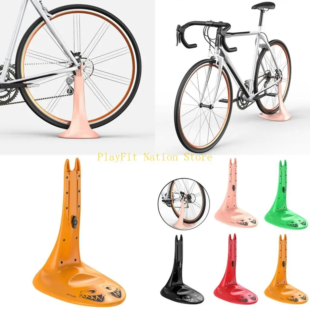 

242F Practical Bike Vertical Floor Parking Stand for Shops, Rentals, and Public Space