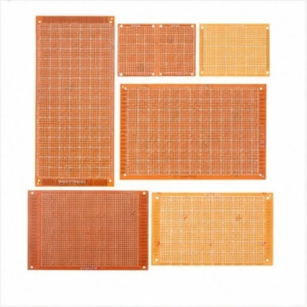 32Pcs Single Sided Copper Universal Pcb Solderable Circuit Board Breadboard for DIY Electronic Projects Project Circuit
