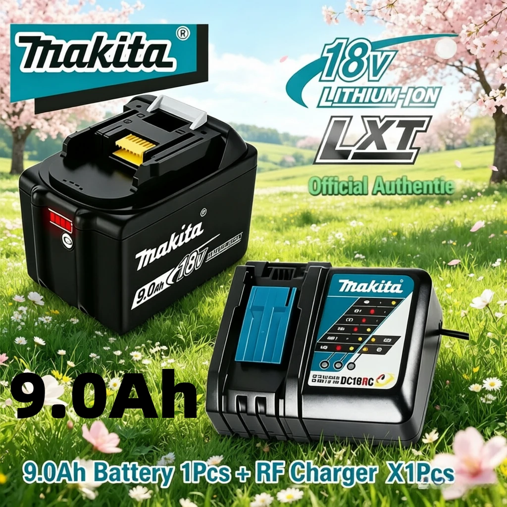 

Makita original rechargeable lithium battery, BL1840BL1830B BL1830B BL1830B BL1830B Makita 9Ah18V power tool battery