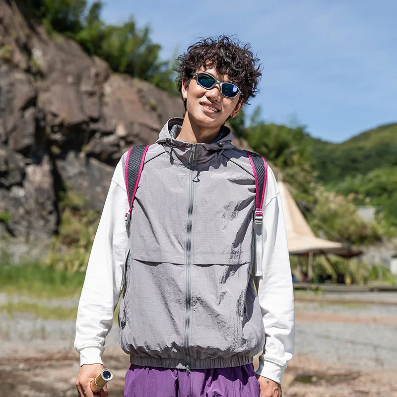 

Outdoor Water - Resistant Vest for Spring/Autumn：Unisex Lightweight & Versatile Casual Gilet