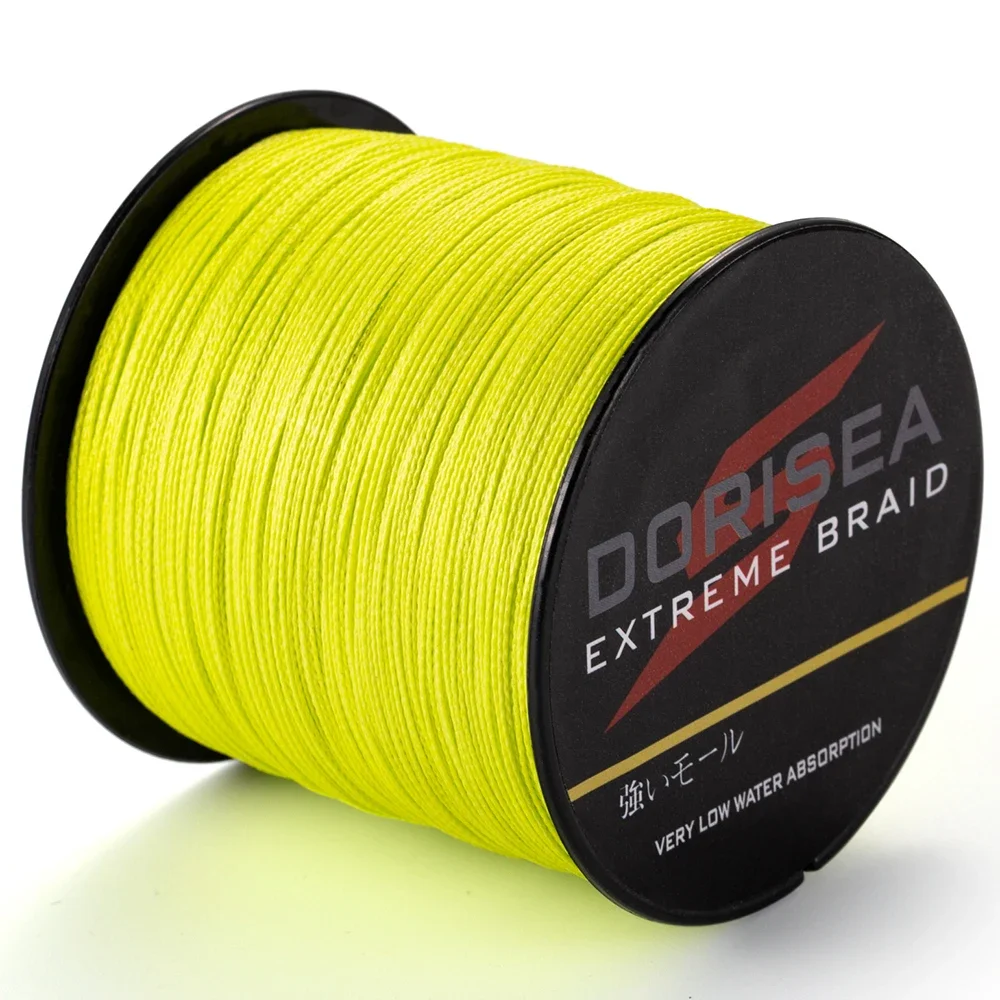 DORISEA X4 300M 6LB-100LB PE Extreme Multifilament Braided Fishing Line Fish Wire Pesca