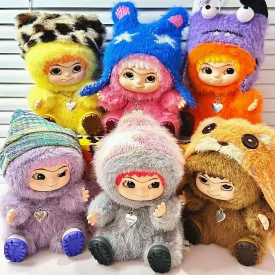 New Trendy blind boxes Cute Wakuku Action Figure Mystery Box Car Home Decoration Toys for Kids