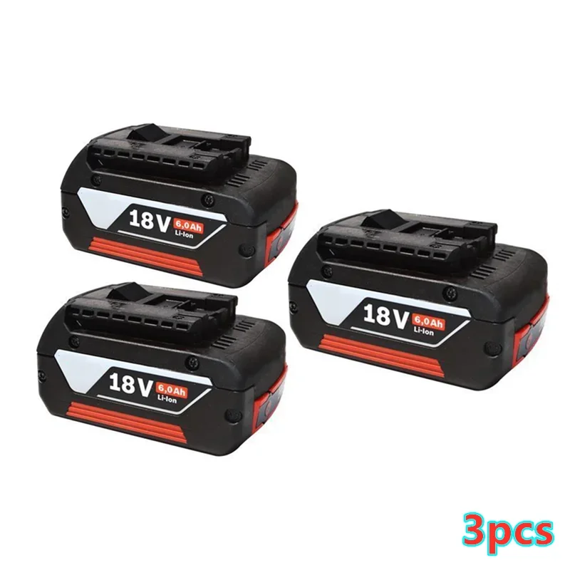 18V Batterie 6,0 Ah Für Bohrmaschine 18V Lithium-ionen-akku BAT609, BAT609G, BAT618, BAT618G, BAT614 + 1 Ladegerät