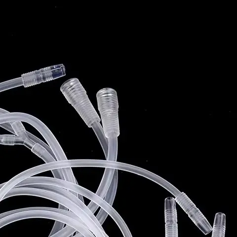 

3Port Vacuum Massage Enlargement Lifting Breast Enhancer Cup Pipe Tube Connect