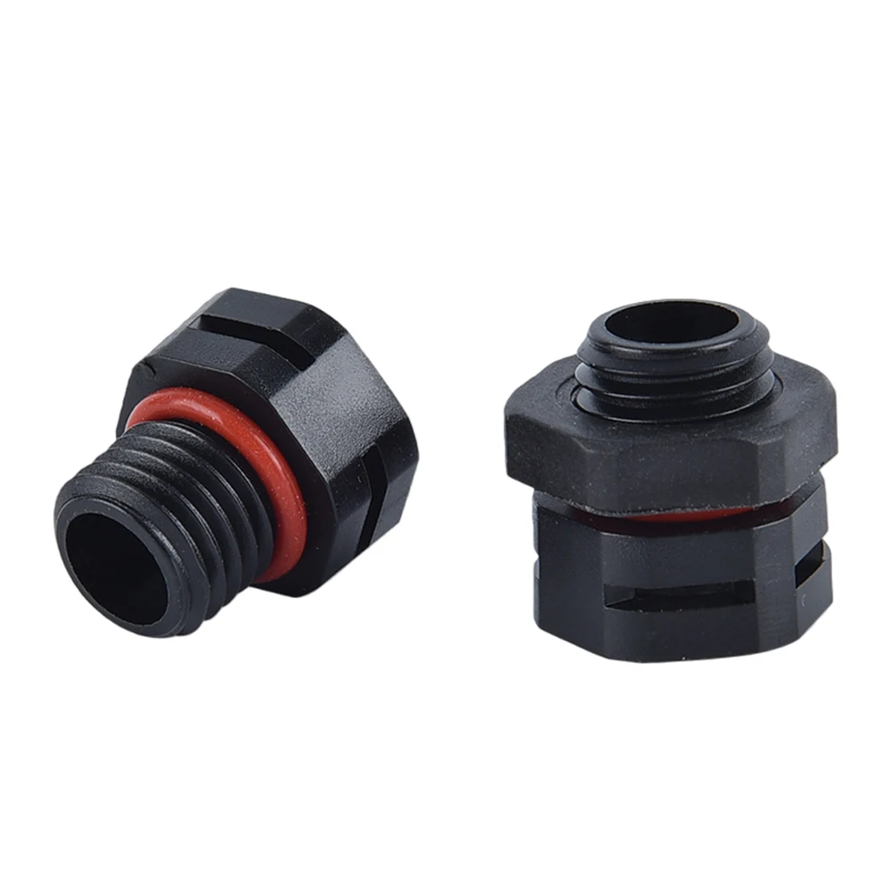 10 Pack M8 1.25 to M20 1.5 Vent Valves for For outdoor Security Light Fixtures Plastic Waterproof Breathing Set