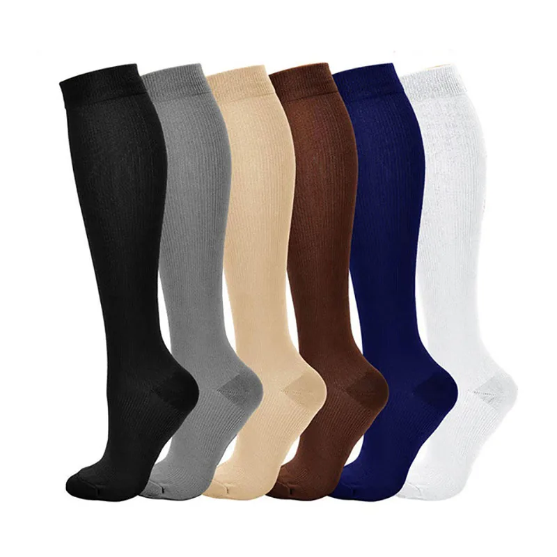 Compression Socks Men Running Sport Socks Knee High 30mmHg Medical Edema Varicose Veins Women Compression Stocking