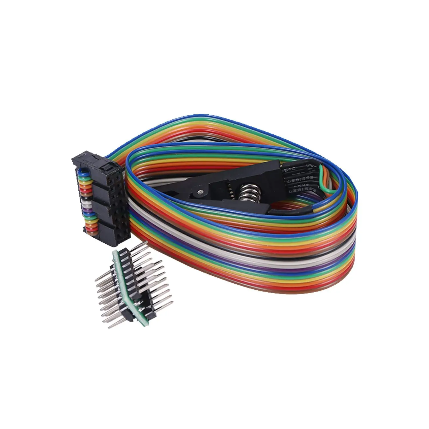 Clip di prova del programmatore Sop16 Sop Soic 16 Soic16 Pin Ic morsetto di prova da Sop16 a Dip8 Clip Flash per serie 25 Rt809F Tl866Cs Tl866A