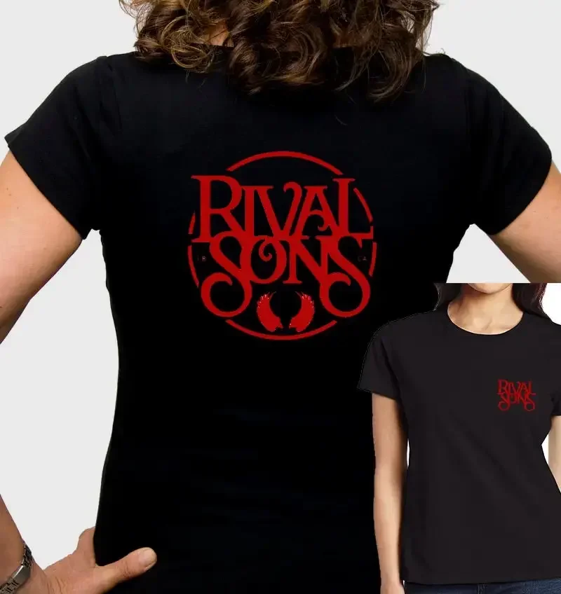 Camiseta Rival Sons Band para mujer, diferentes tallas