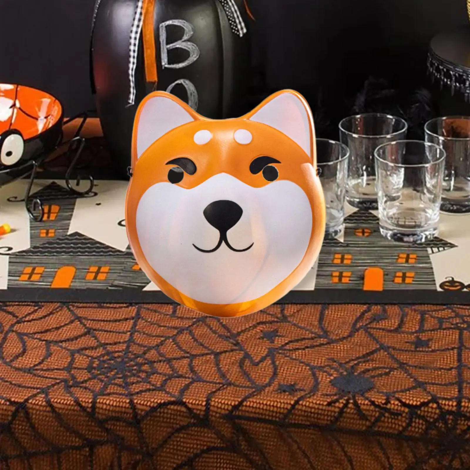 Maska Shiba Inu Cosplay Wszechstronna maska ​​Halloween na imprezę balową