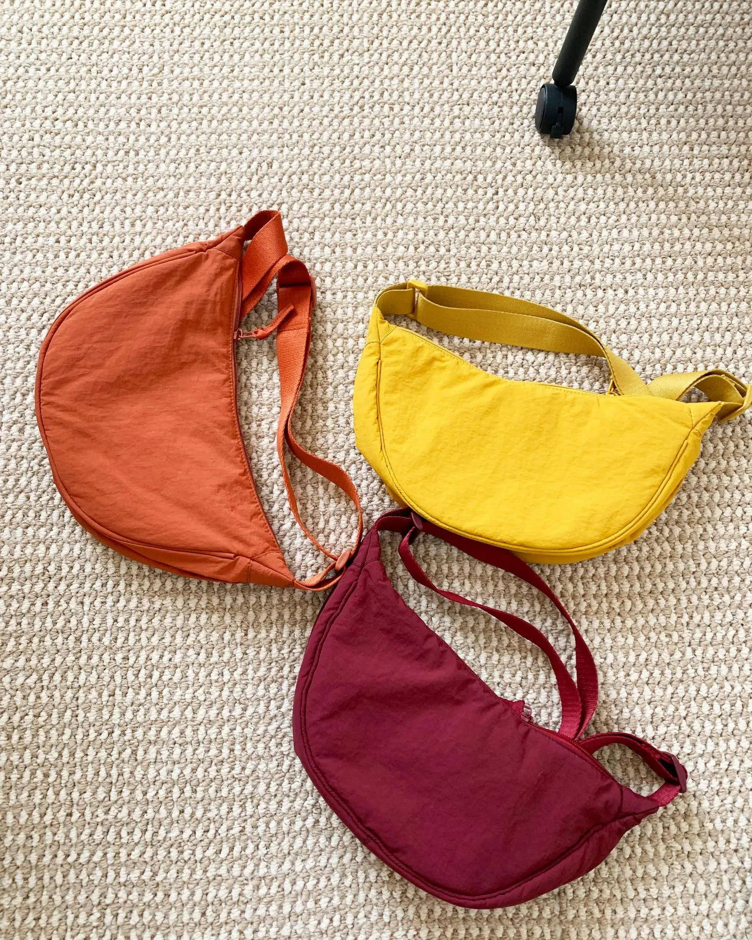 Leichte Nylon-Halbmond-Umhängetasche mit Verstellbarem Breitem Riemen, Schultertasche für Frauen, Tägliche Einkaufs- und Reisehandtasche – Detail 23