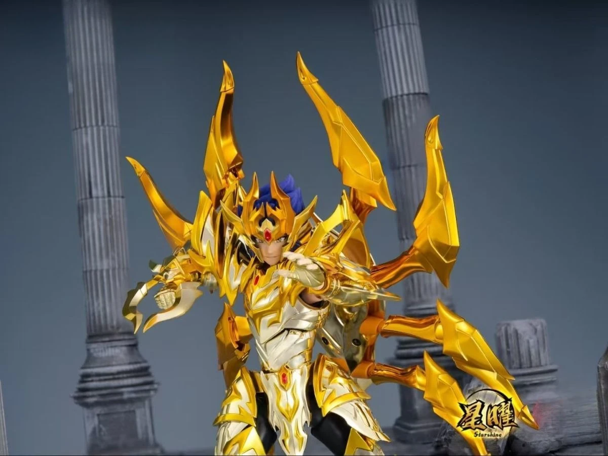 

In Stock TP Stellar Origin-Star Glory Edition: Cancer Gold Cloth God Cancer Saint Seiya Myth Cloth Action Figure Toy Collection