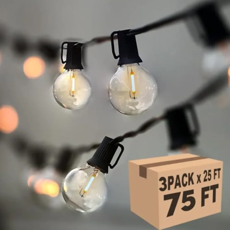 

String s LED G40 Globe String s with -UL Listd for Indoor/Outdoor Commercial Decor FT