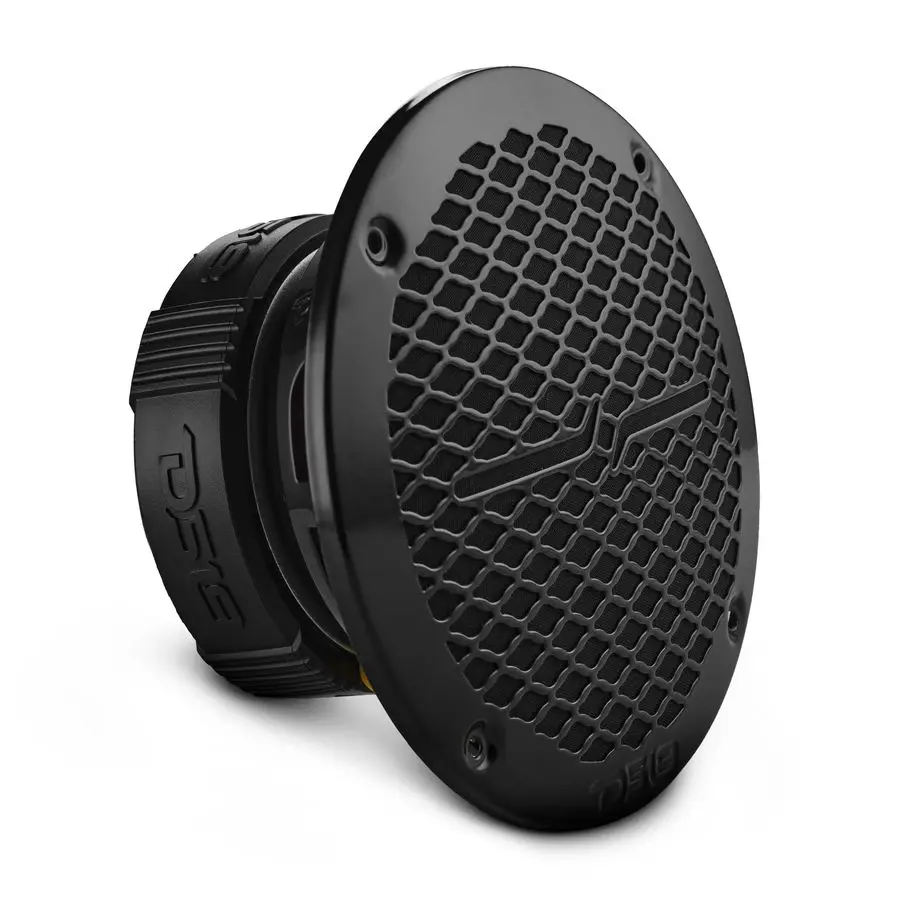 

PROZT6 6.5Inch 2 Way Pro Audio Midrange Speakers with Builtin Bullet Tweeter 4Ohms 450W Max 225W RMS Water Resistant Black Metal