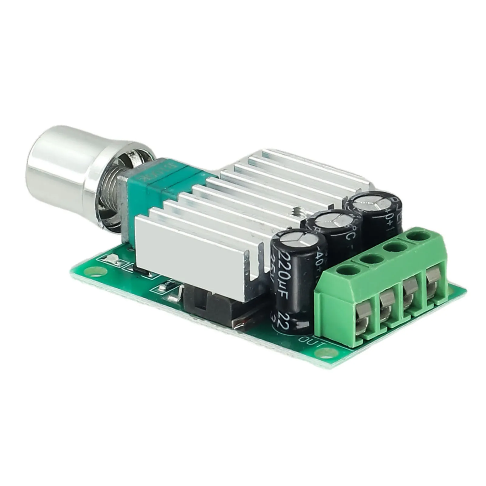 

12V 24V Motor Controller DC Motor Speed Controller 50x32mm 1.9x1.2in Stable Performance Plastic And Metal Simple To Operate