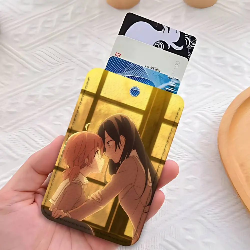 Brelok do kluczy Manga B-Bloom Into Yous-S, etui na identyfikator, bankomat, wizytownik, etui ochronne na kartę studencką, etui na kartę autobusową