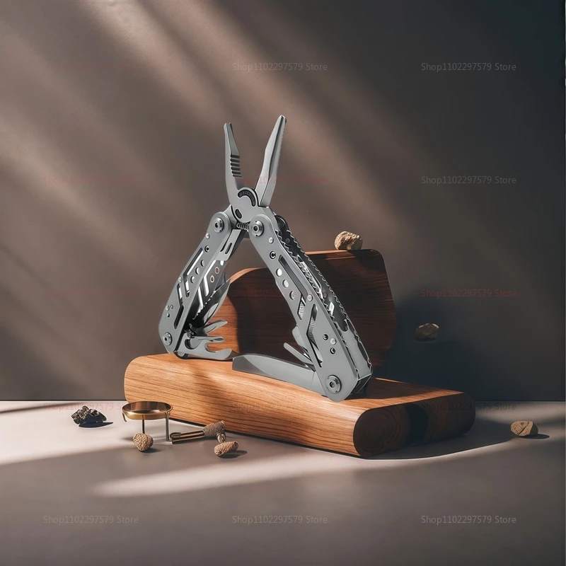 متعددة أداة سكين جيب كماشة قابلة للطي صغيرة محمولة في الهواء الطلق التكتيكية الصيد بقاء الإنقاذ إصلاح أداة متعددة الأغراض