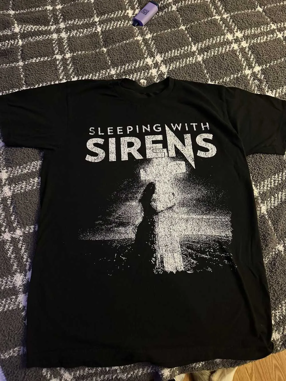 Band Sleeping With Sirens Crosses T Shirt Full Size S 5XL long or short sleeves