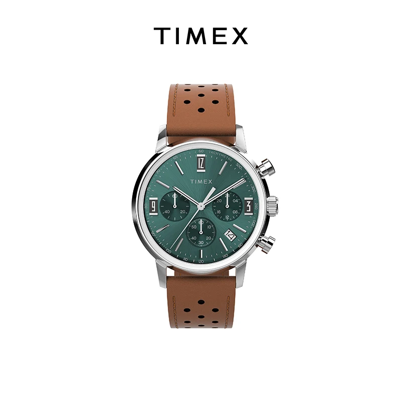 

TIMEX Men Watches Luxury Trend Quartz Calendar Waterproof Multi Function Fancy Round Watch Stainless Three Eyed Watch